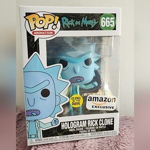 Rick and Morty Funko Pop- Hologram Rick Clone